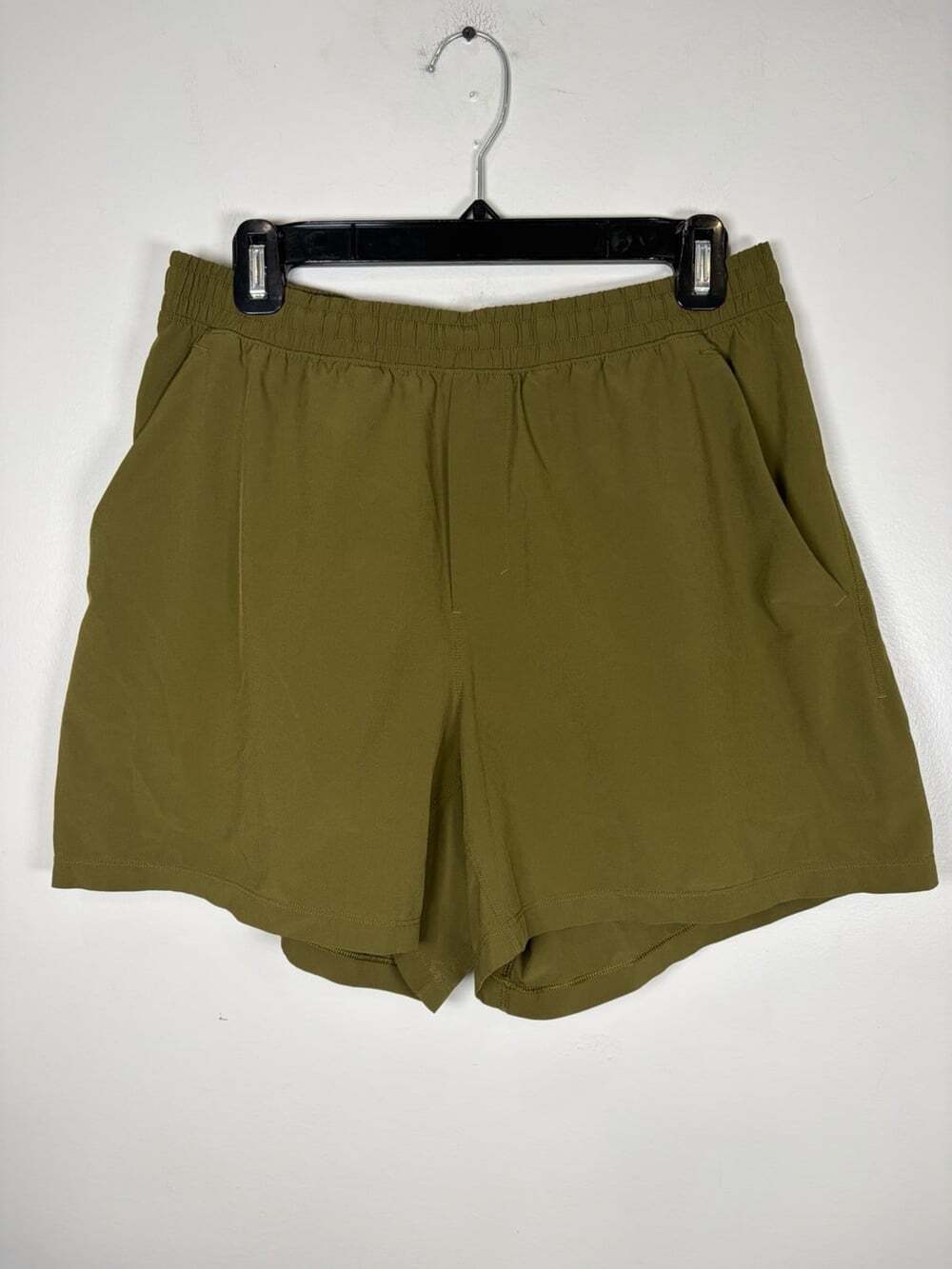 Lululemon License to Train Linerless Shorts 5" Green Workout Running Gym